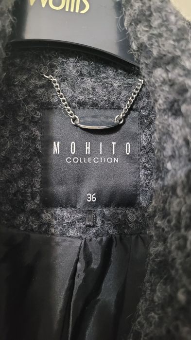 Palton din stofa cu lana- Mohito, marimea 36
