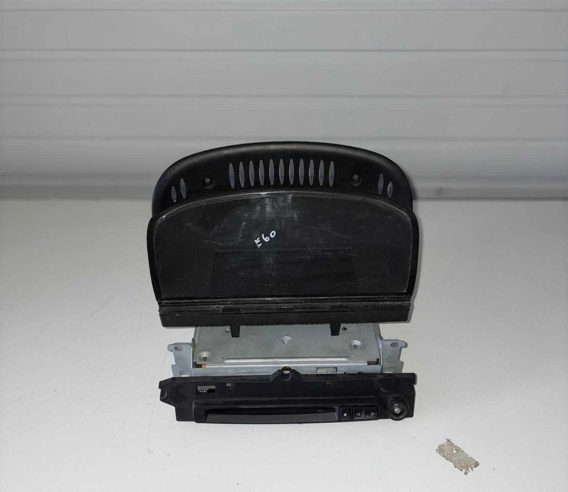 Unitate media cu display navigatie BMW Seria 5 E60 – modul + display
