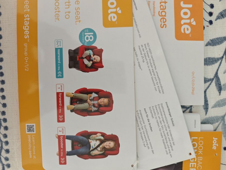 Автокресло Joie Stages