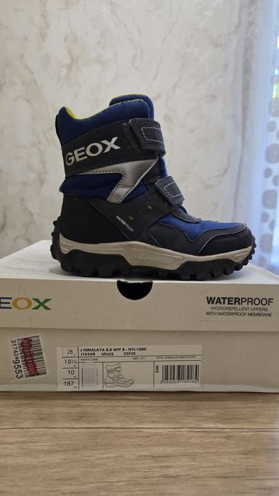 Зимние ботинки Geox на мальчика 28 размер