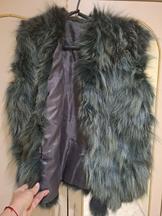 Дамски елек от естествен косъм