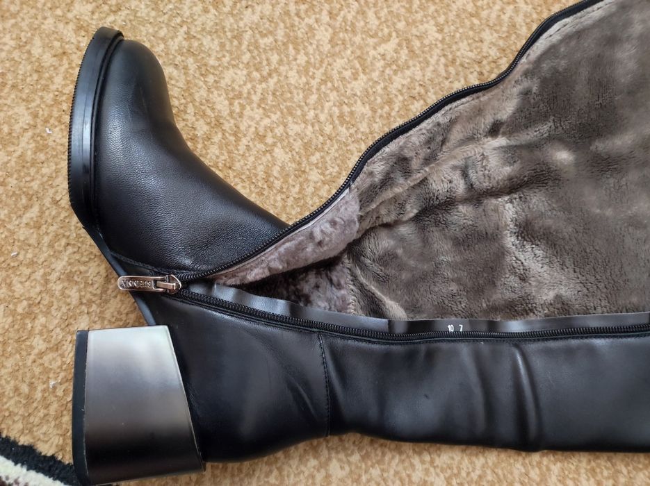 Продам сапоги-ботфорты