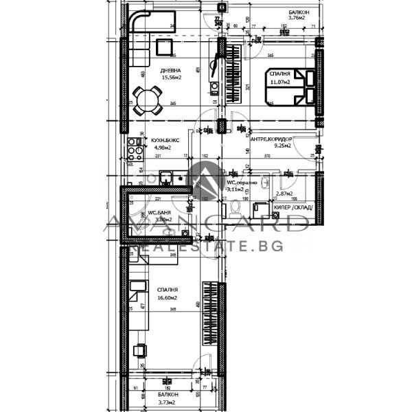 Продава се Тристаен апартамент в Пловдив, Тракия - 110 кв.м за 928 €/кв.м - Снимка #8