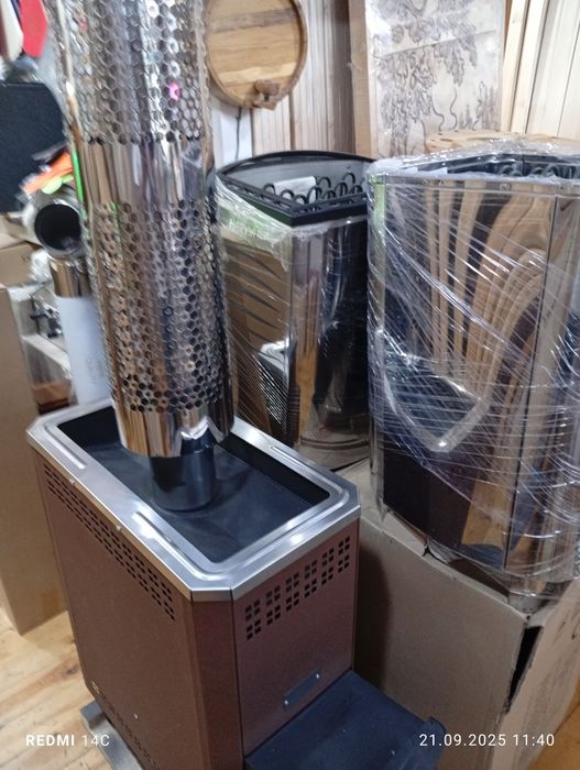 Печка для сауны.