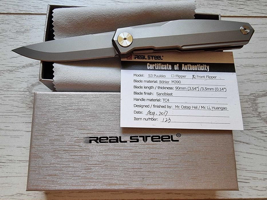Real Steel S3 Puuko