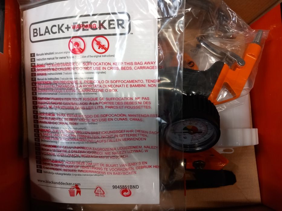 Kit Compresor Black+Decker