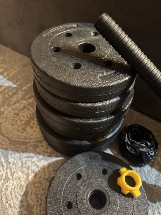 Set gantera 15 kg