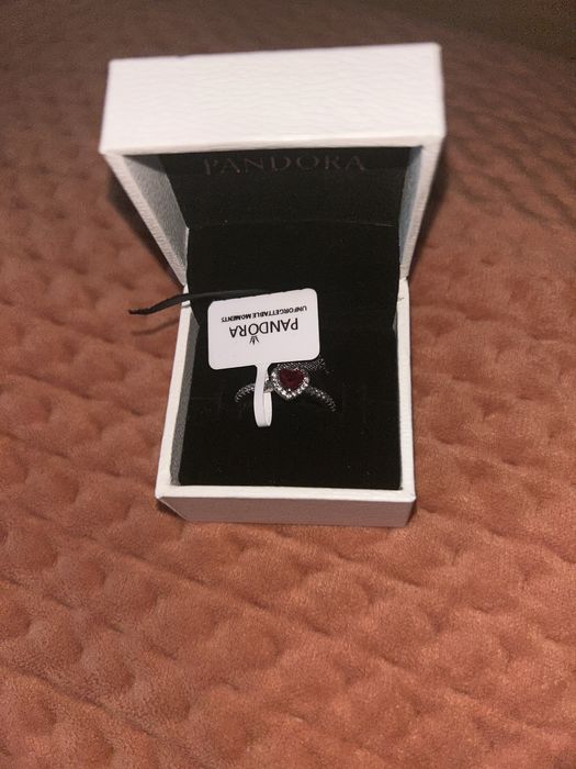 Пандора кольцо серебренное