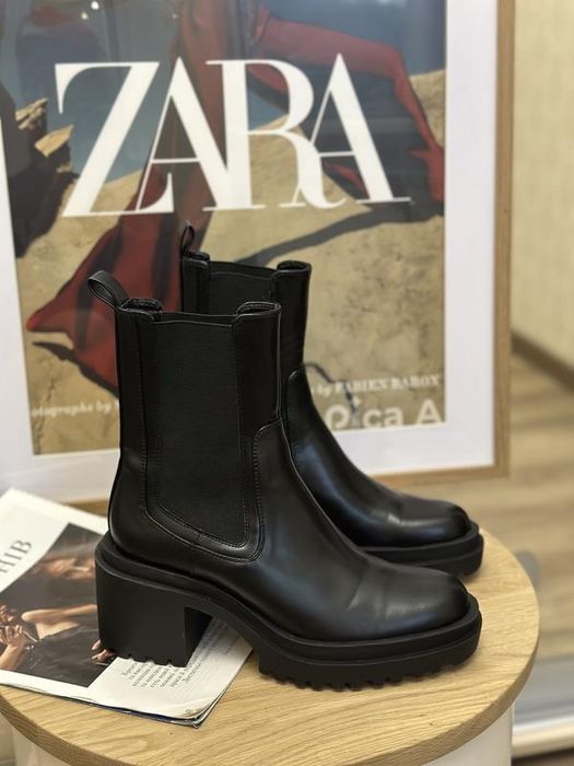 Сапоги челси от Zara 100%
