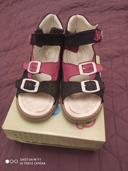 Ортопедические сандалии на девочку