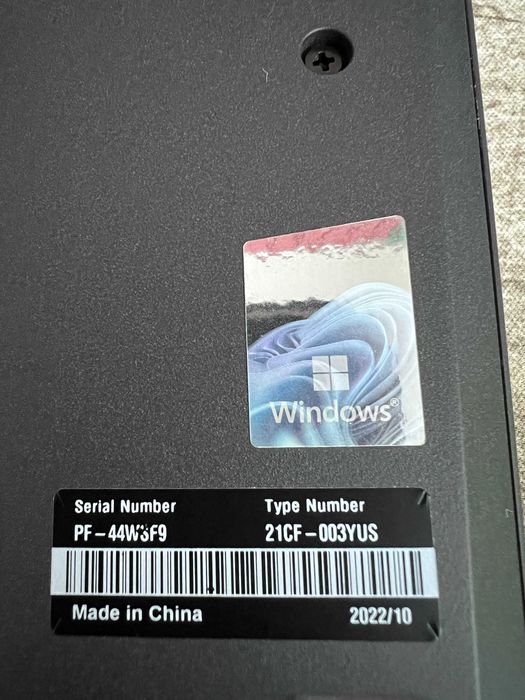 Lenovo ThinkPad T14 AMD Ryzen 7-Pro 32 Gb ram-DDR5 1Tb-SSD