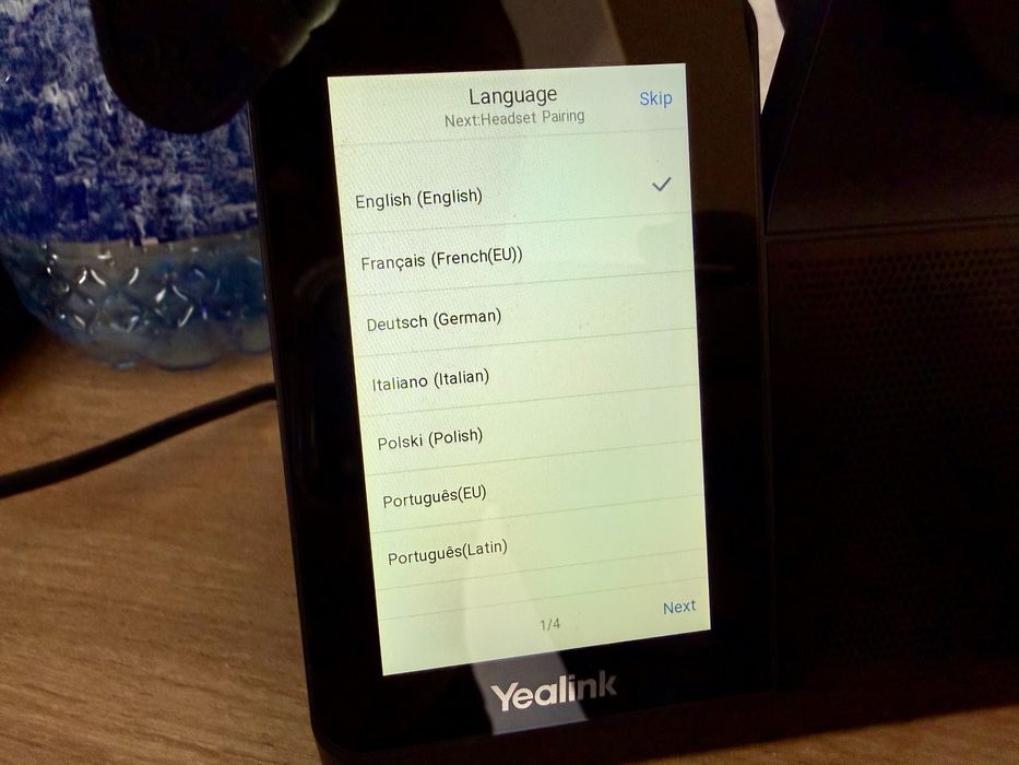 Yealink WH64 Casca Bluetooh NOUA