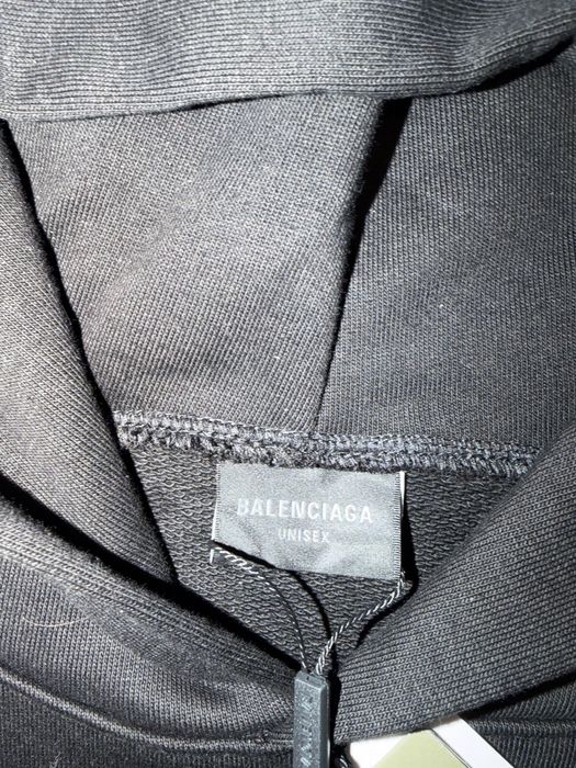 Hanorac Balenciaga negru