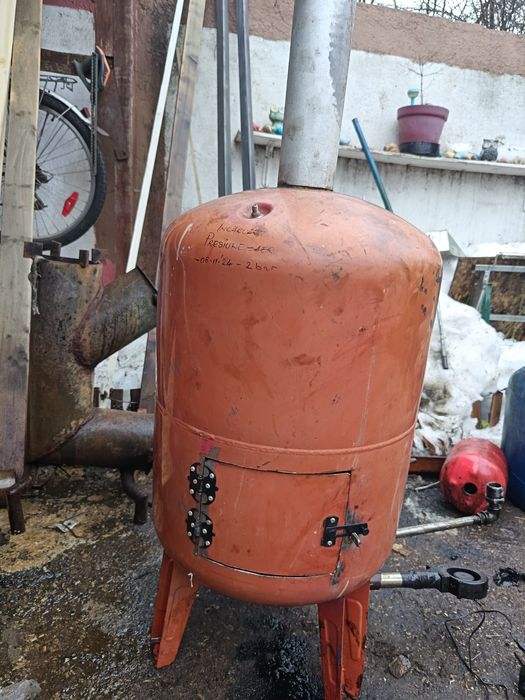 Sobă pe ulei ars consum mic și randament