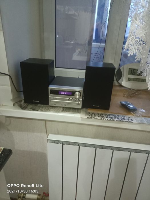 Продам муз центр панасоник или обмен ноутбук