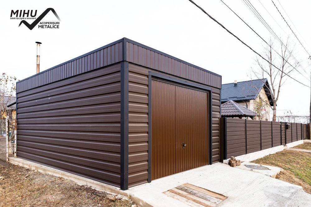 Garaje din panouri sandwich