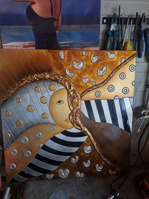 Vând tablou in relief