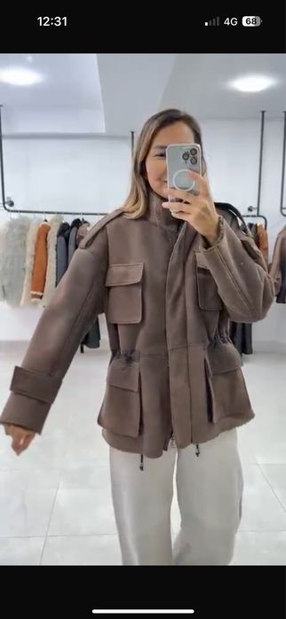 Натуральная дубленка НОВАЯ