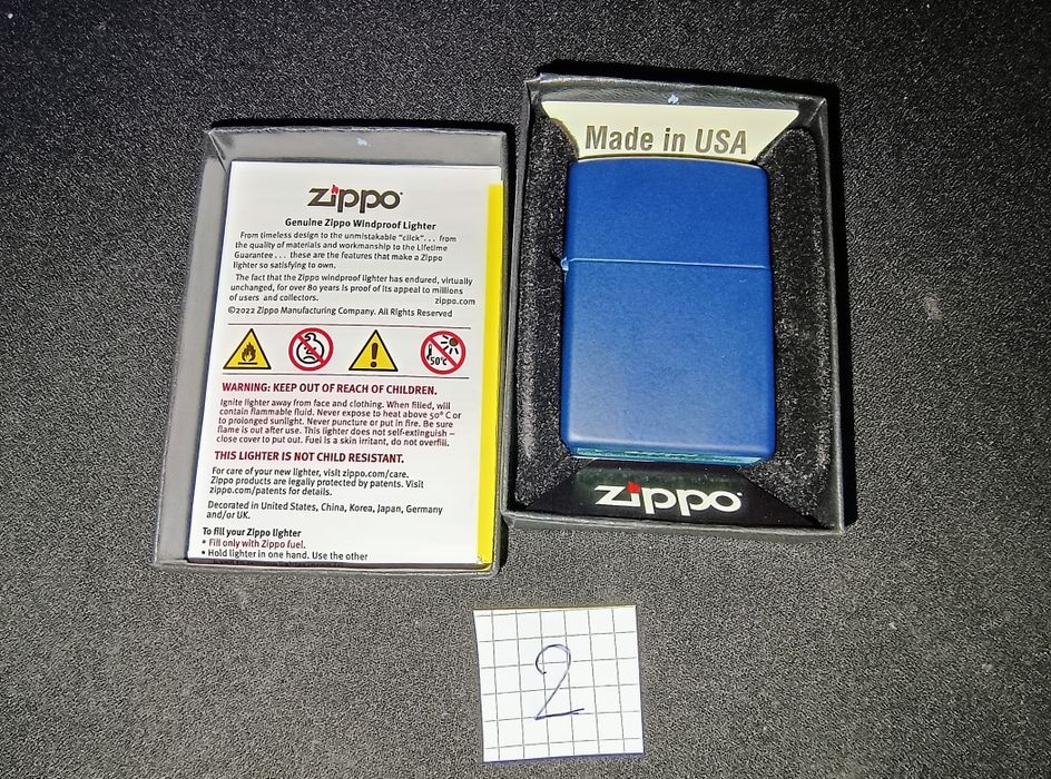 Brichete zippo noi , nefolosite