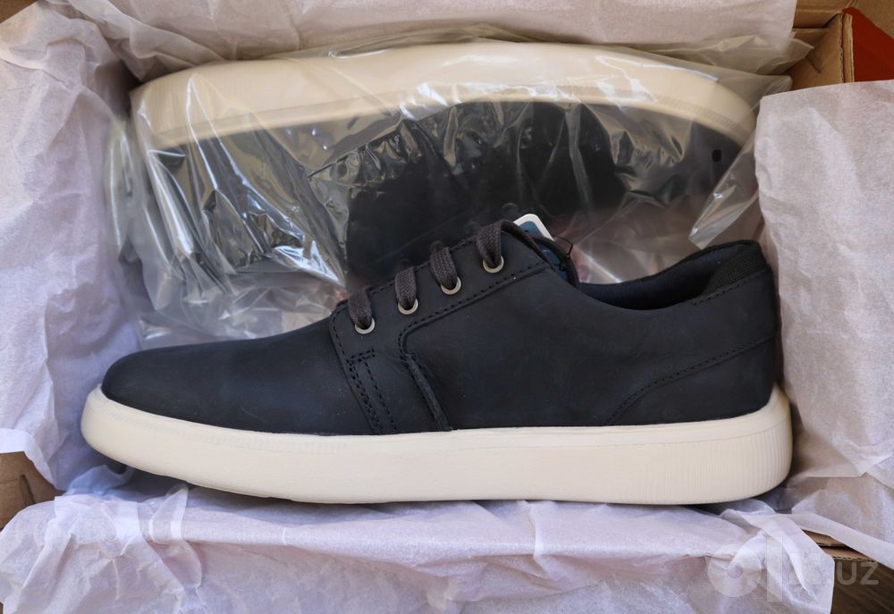 Мужские кожаные кроссовки Clarks Brodin Seam EU 42 оригинал