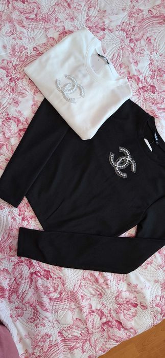 Черна блуза с/м размер
