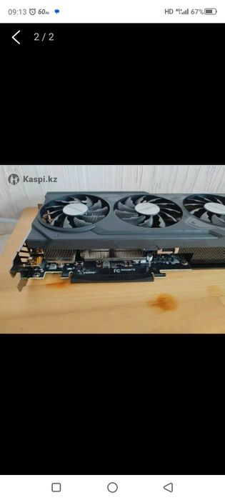 Продам видеокакрту 
Видеокарту Gigabyte GeForce RTX 4070 WINDFORCE OC
