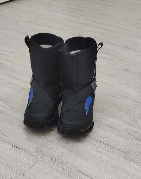 Детские мега тёплые сапоги разм36