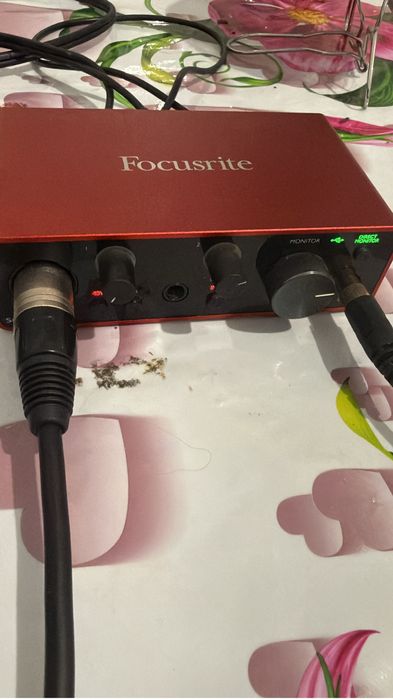 Аудиокарта, наушники, микрофон