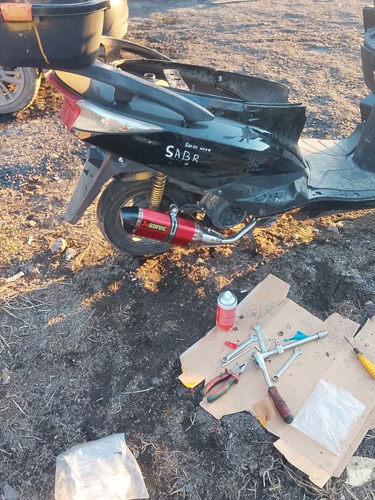 Скутер м10 150 куб