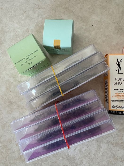 Сет мигли и козметика Estée Lauder,Clinique,YSL