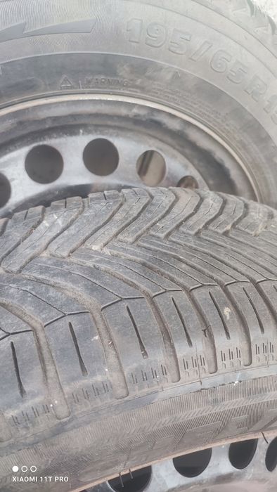 Set jante+anvelope 195/65 R15 6Jx15 H2 ET47 volkswagen