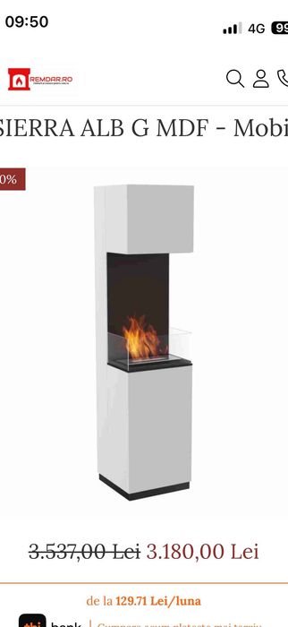 Semineu cu bioetanol