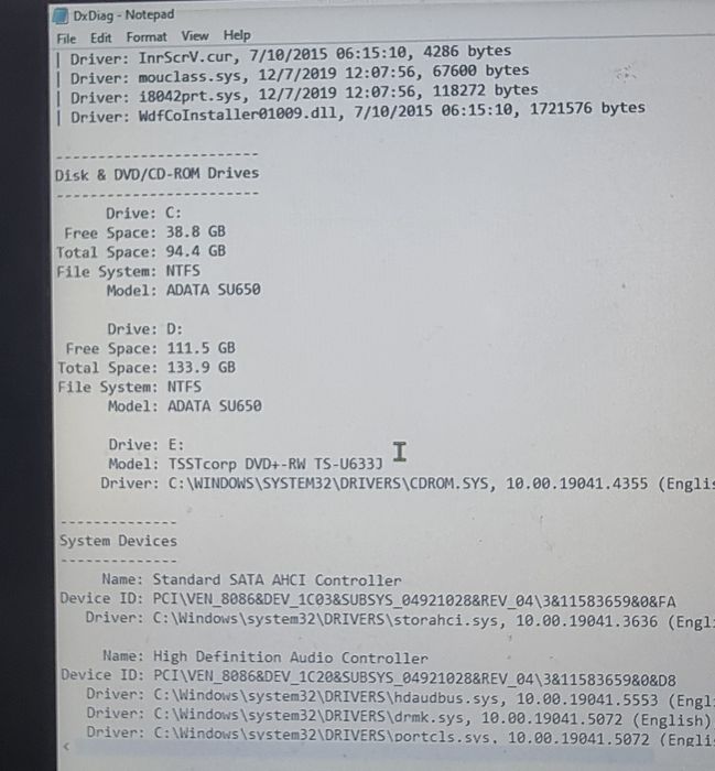 Laptop Dell e6320