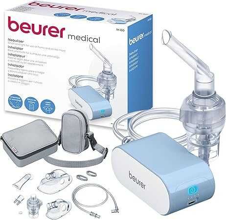 Безшумен и преносим инхалатор Beurer IH 60
