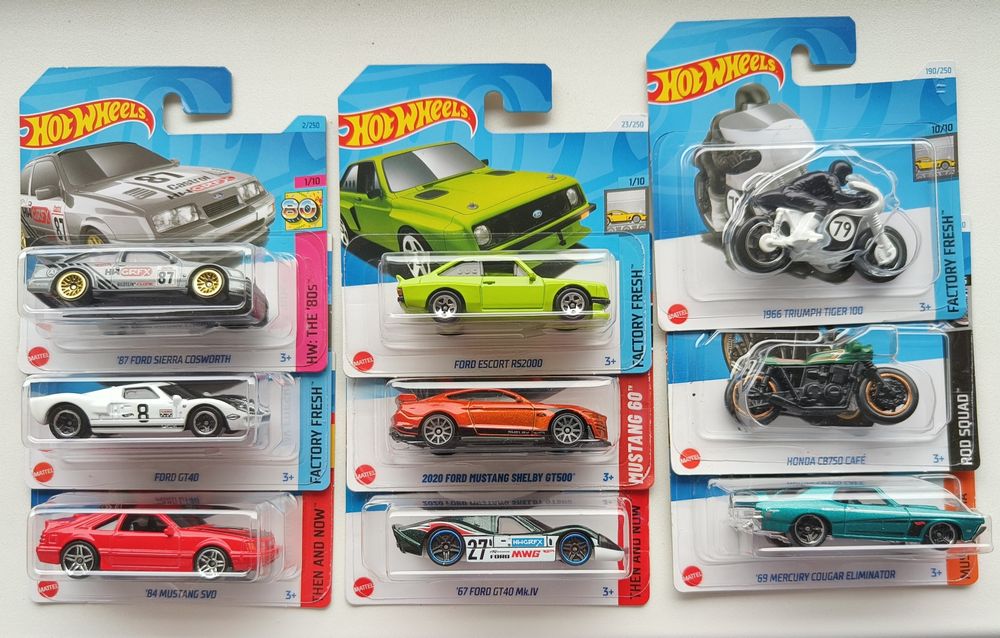 Vând Hot Wheels mainline din 2024