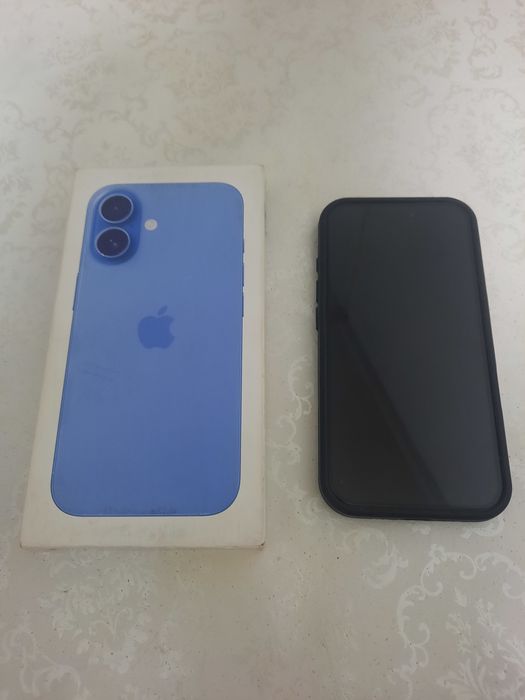 iPhone 16 128 гб аккумулятор 100%