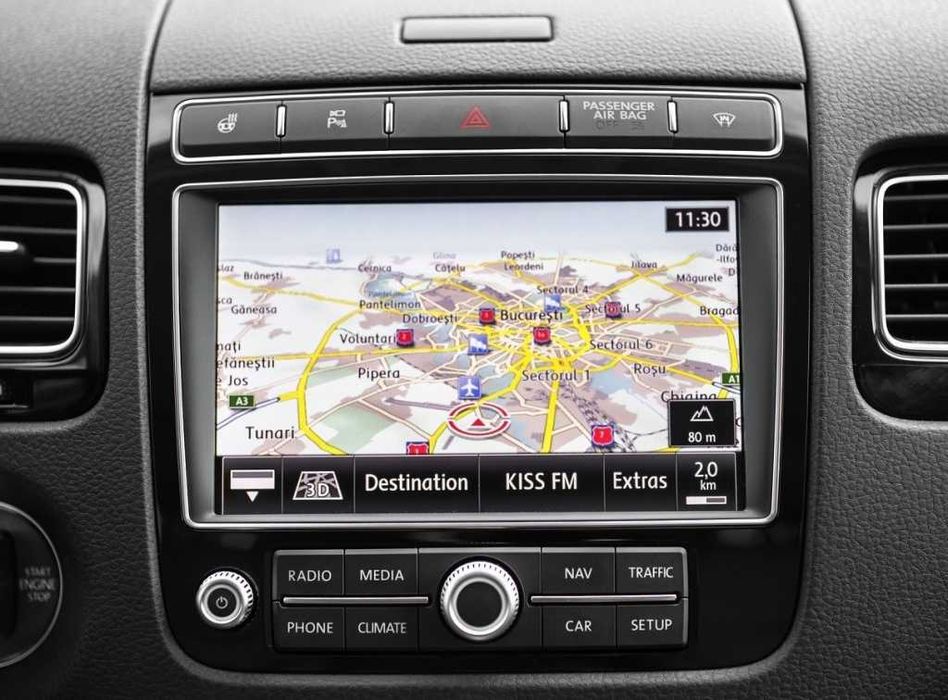 Card hărți navigație Volkswagen Touareg 7P RNS 850 Europa 2023