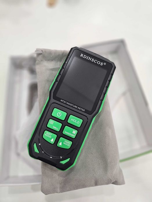 Безконтактен влагомер RDINSCOS MT37 – за стени, дърво, бетон и други