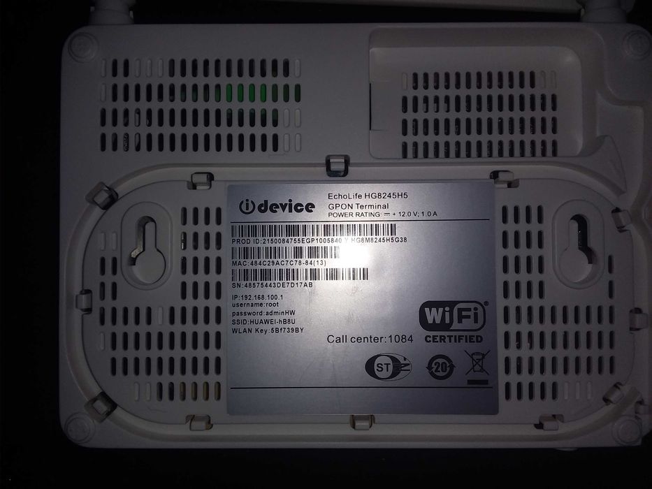 GPON HUAWEI HG8245H5 Wi-Fi router Фай-Вай роутер ДЛЯ ОПТИКИ