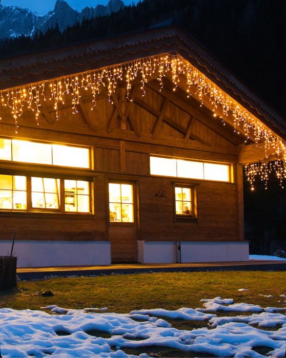 Гирлянда «Водопад» — Для Окон И Витрин