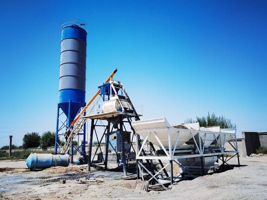 Бетон завод 35 m3\ч 50 м3\ч 65 м3\ч 120 м3\ 180 m3 соатига
