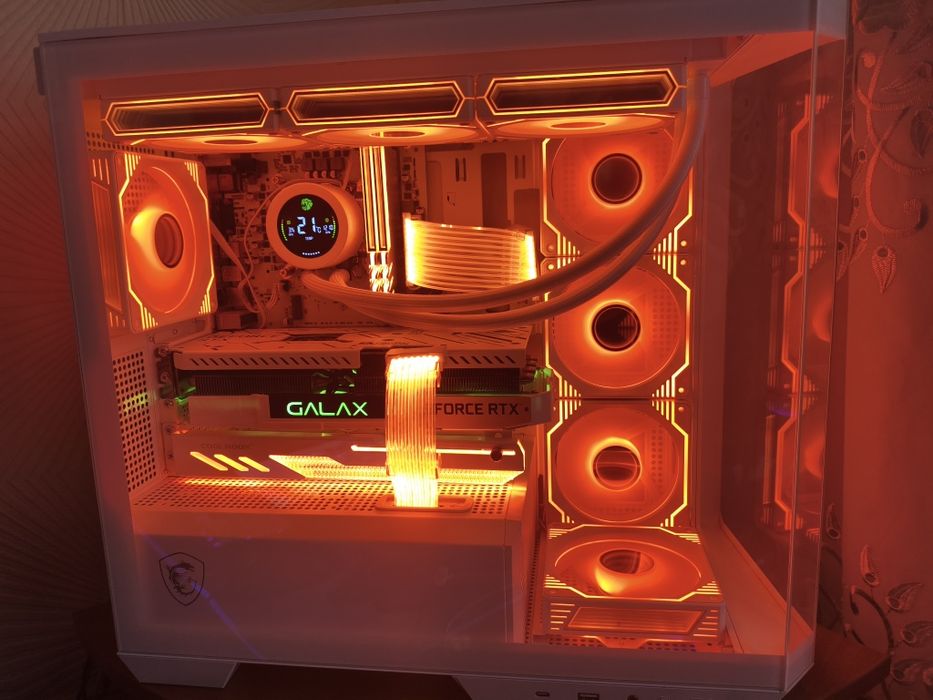 Белая сборка с rtx 3070