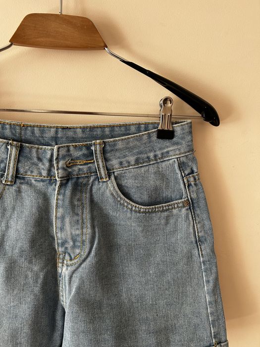 Шорты джинсовые голубые