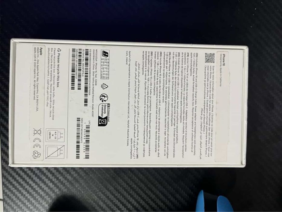 iPhone 16 – 128 GB – 95% Battery Health – Cutie Originală