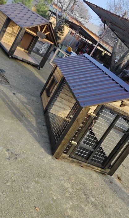 V.I.P Будка для собаки. Вольер* утепление, Эл подогрев