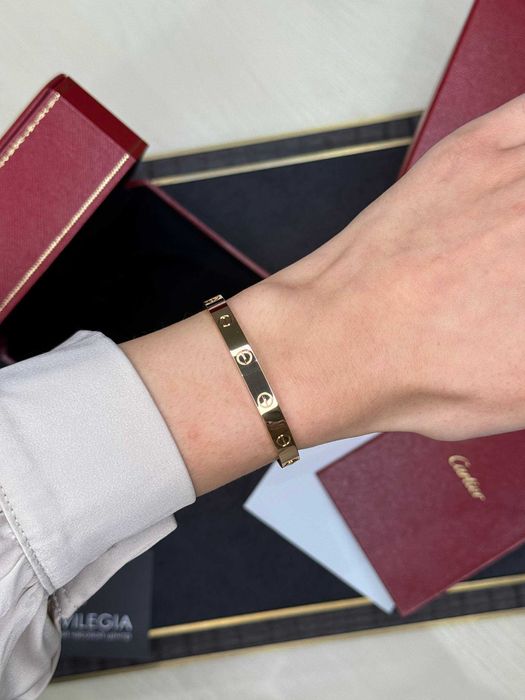 Браслет Cartier Love Classic model r/g