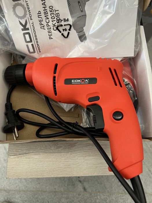 Дрель Сокол 350вт/шуруповерт электрический
