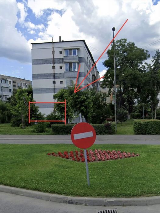 Vand Garsoniera la Parter pe Faleza Orsova zona Evantai