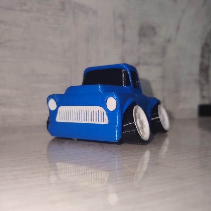 Машинки "CHEVY" распечатаны  на 3d принтере.