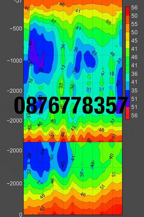 Сондажи за вода,откриване на вода за сондажи.с георадар до 3000 метра.